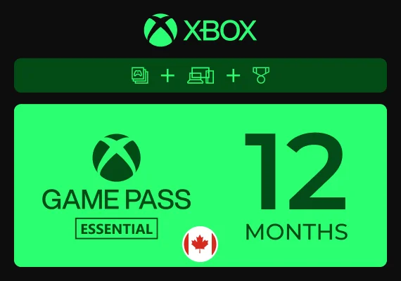 Xbox Game Pass Core (Essential) 12 Months Xbox Live Key - CANADA